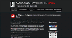 Desktop Screenshot of huissier-rouen.com